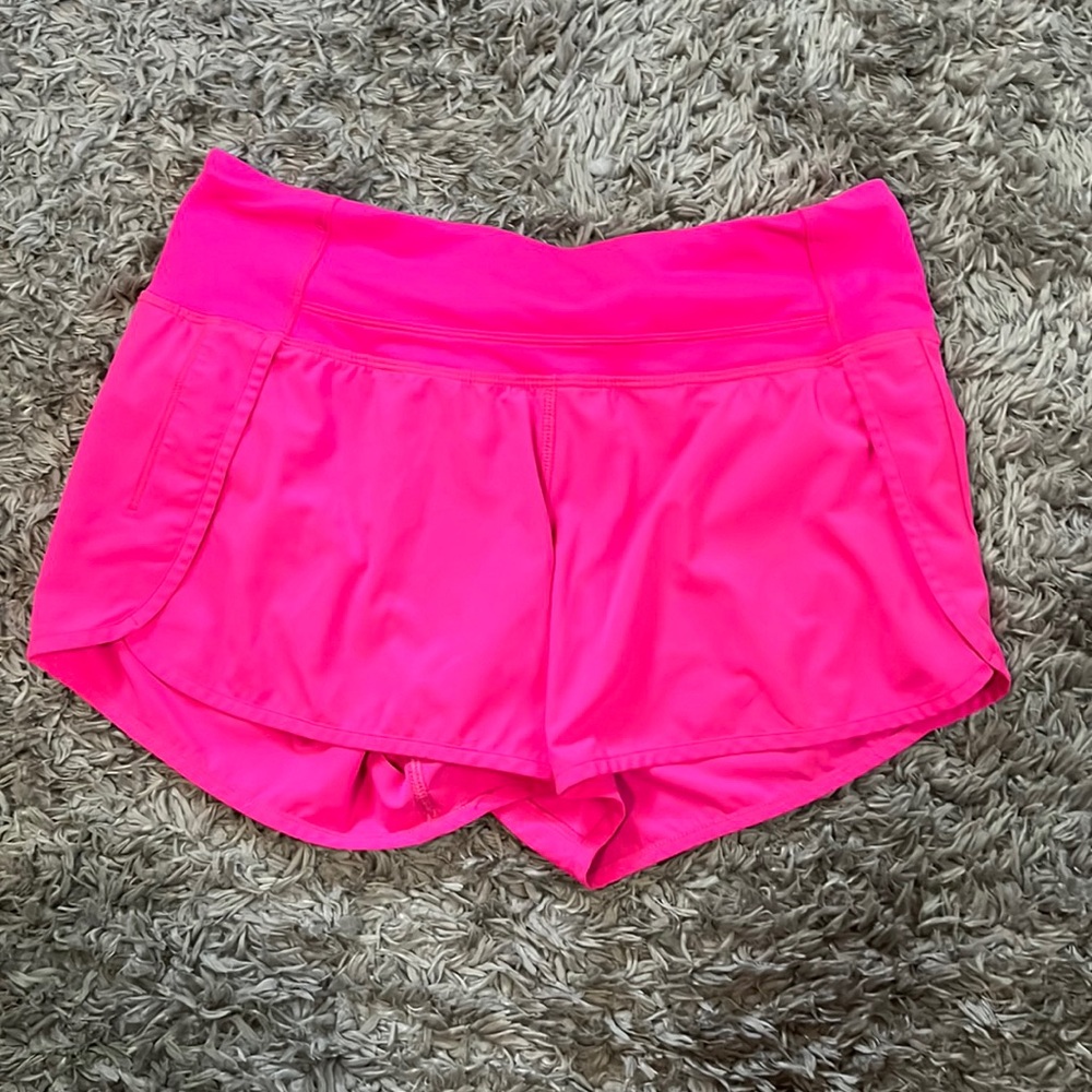 Lululemon speed up shorts sz4